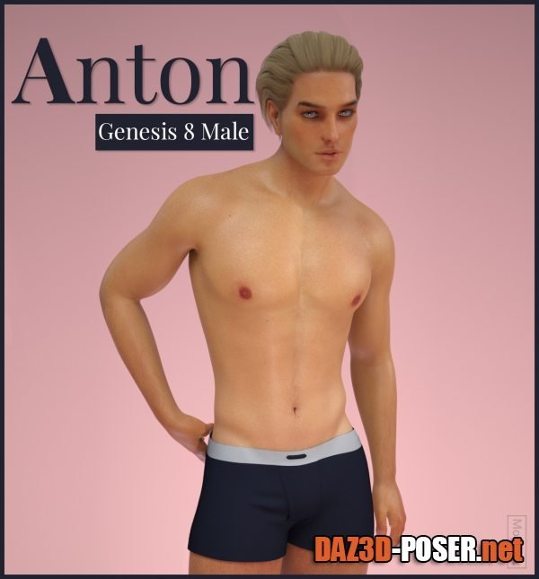 Dawnload MYKT Anton for Genesis 8 Male for free