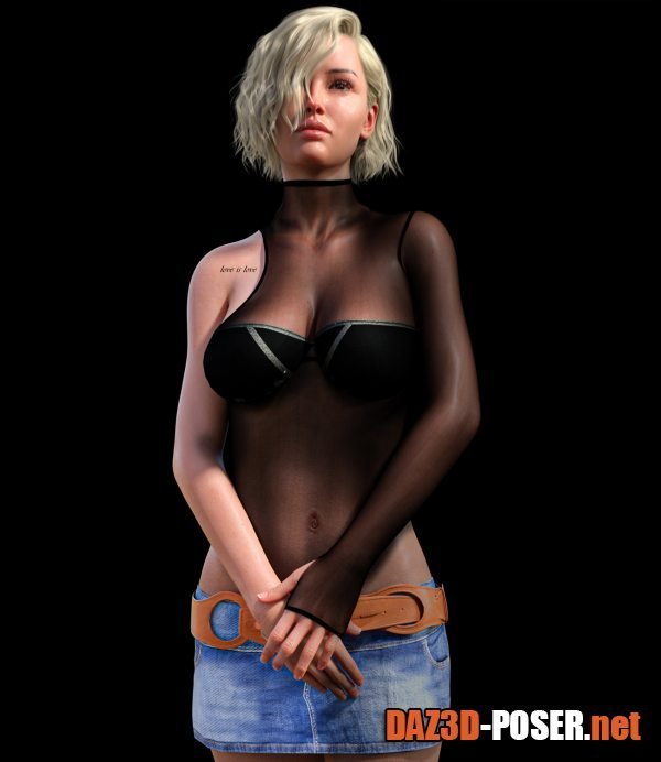 Dawnload Club Girl dforce outfit for Genesis 8 & 8.1 Female(s) for free