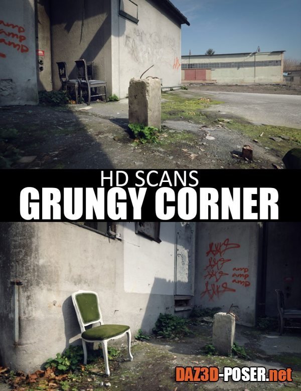 Dawnload HD Scans Grungy Corner for free