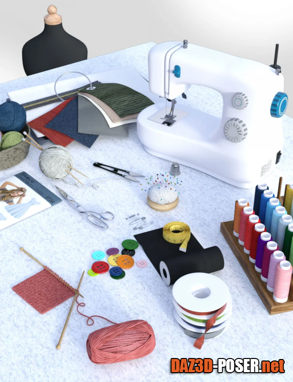 Dawnload Hobby Props Sewing & Knitting for free