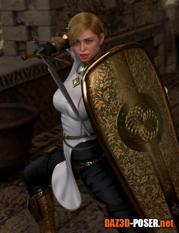 Dawnload Imperial Cadet Poses Set for Genesis 8 and 8.1 Females for free