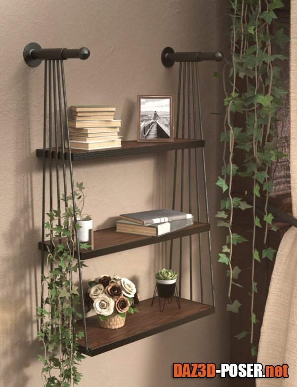 Dawnload Modern Shelving Units for free