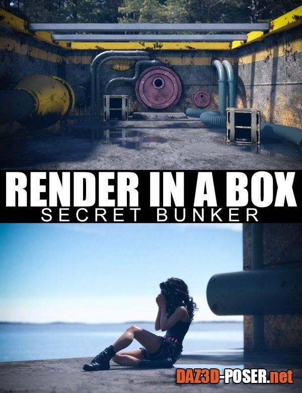 Dawnload Render In A Box – Secret Bunker for free