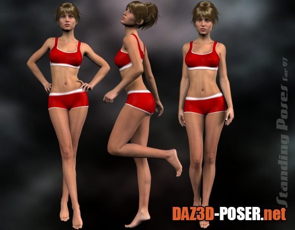 Dawnload Standing Poses for V7 for free