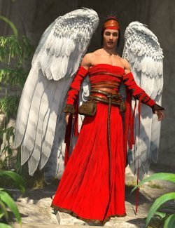 dForce Angeloi Outfit for Genesis 8 and 8.1 Male