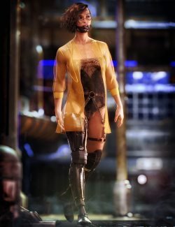 dForce Cyborg Soul Outfit for Genesis 8 Females