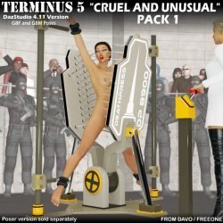 Terminus 5 “Cruel and Unusual Pack 1” for DazStudio