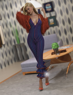 dForce Berry Outfit for Genesis 8 and 8.1 Females