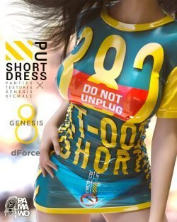 PU dForce Short Dress for G8F
