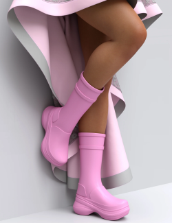 HL Rubber Boots for Genesis 8 and 8.1 Female
