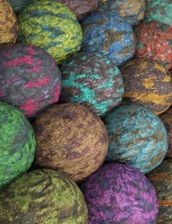 MMX Colorful Rock Shaders 2 for Iray