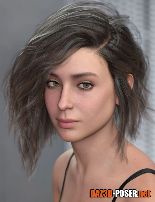 Dawnload Voss Hair for Genesis 9 for free