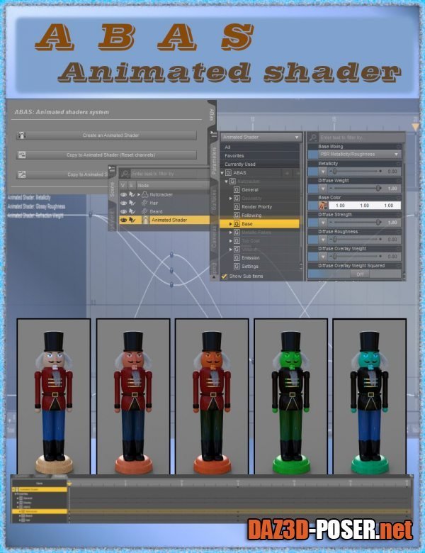 Dawnload ABAS: Animated Shaders System for free