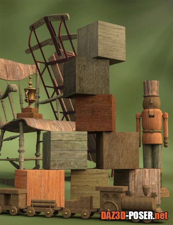 Dawnload Ancient Boards – Weathered Wood and Plank Shaders for Iray for free