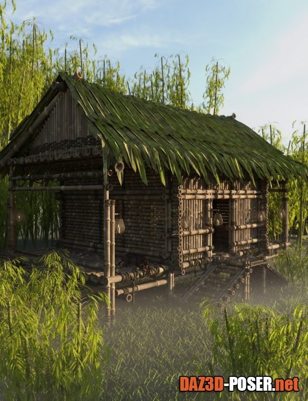 Dawnload Bamboo Houses 1 for free