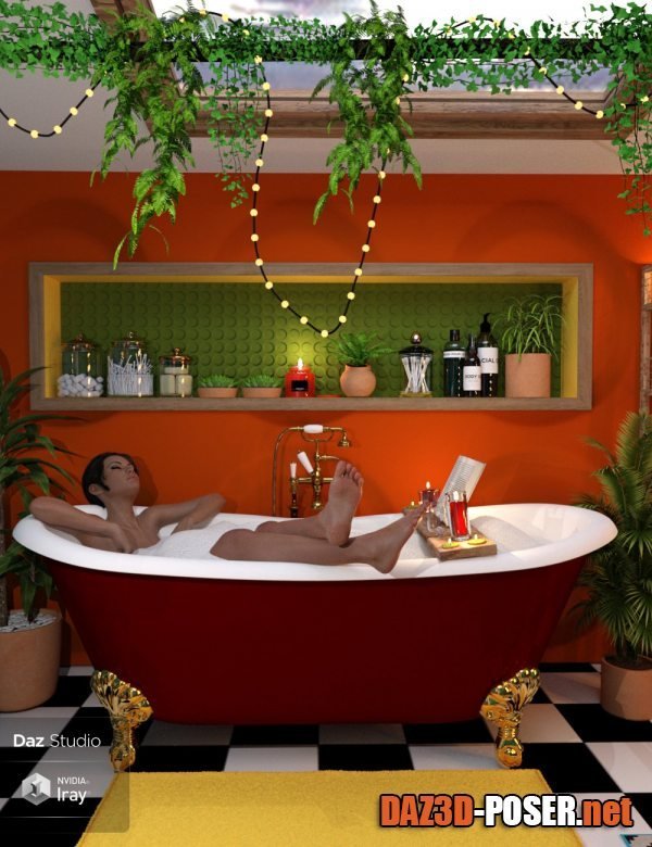 Dawnload Boho Cottage: The Bathroom for free