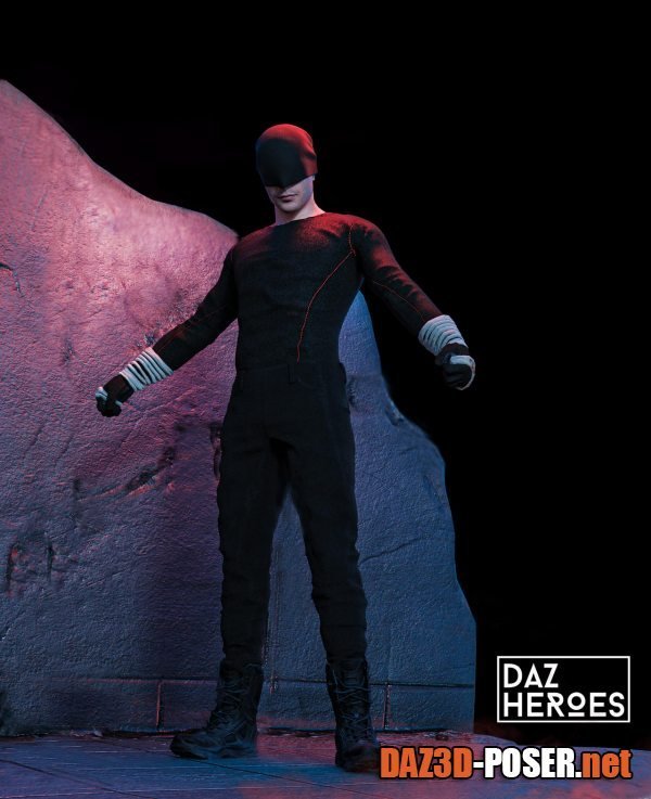 Dawnload Daredevil MCU for Daz 3D G8.1M for free