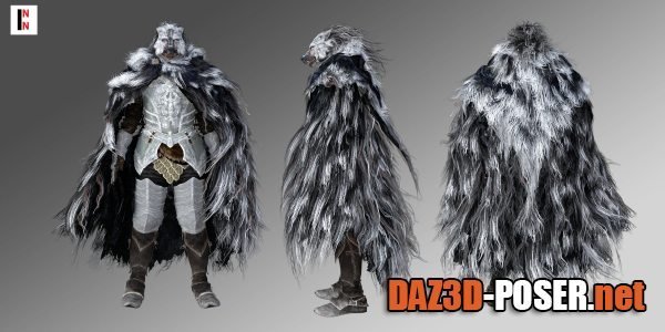 Dawnload Elden Ring Blaidd Outfit and Props For Genesis 8 Male for free