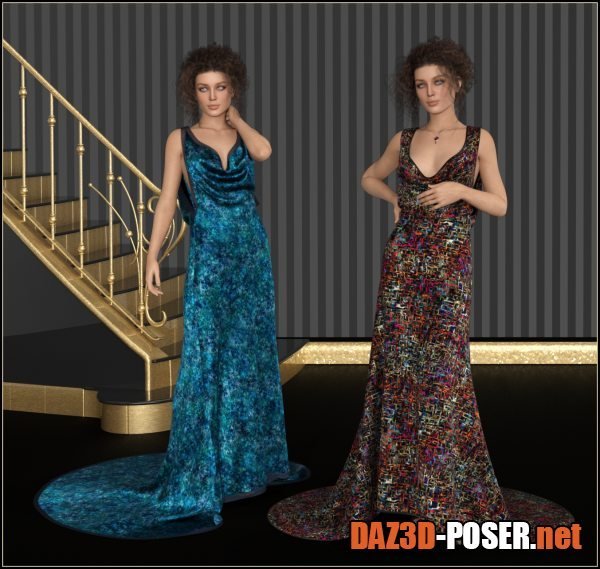 Dawnload dForce – Harlow Gown for G8F for free