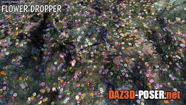 Dawnload Photo Props: Flower Dropper for free