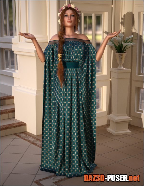 Dawnload dForce – Valentina Gown for G8F for free
