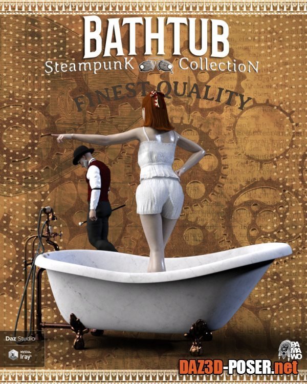 Dawnload Steampunk Collection Bathtub DS for free