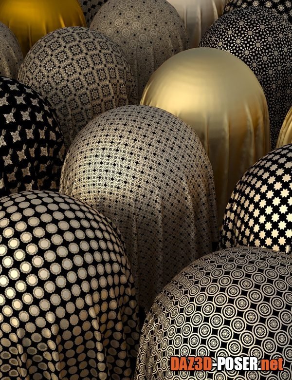 Dawnload Golden Collection Fabric Iray Shaders for free