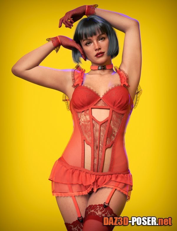 Dawnload Grace Lingerie for Genesis 8 Females and Genesis 9 for free