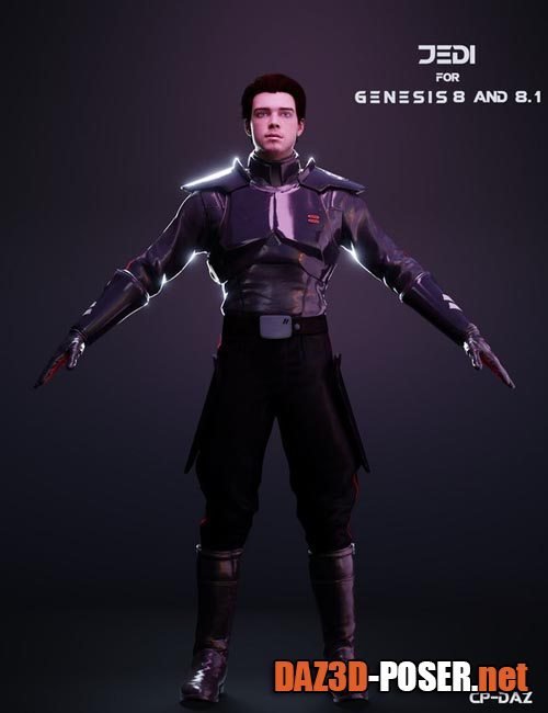 Dawnload Jedi For Genesis 8 And 8.1 Male for free
