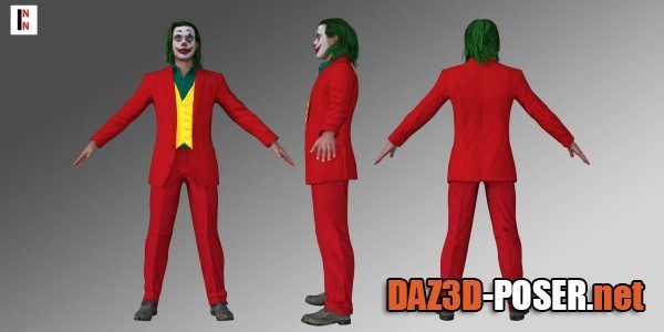 Dawnload Joker (2019) Outfit For Genesis 8 Male for free