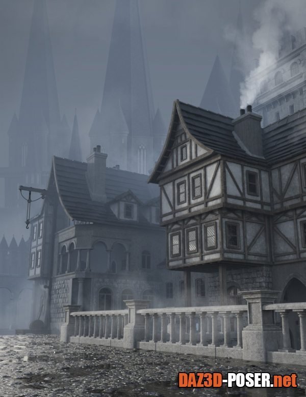 Dawnload Medieval City Block for free