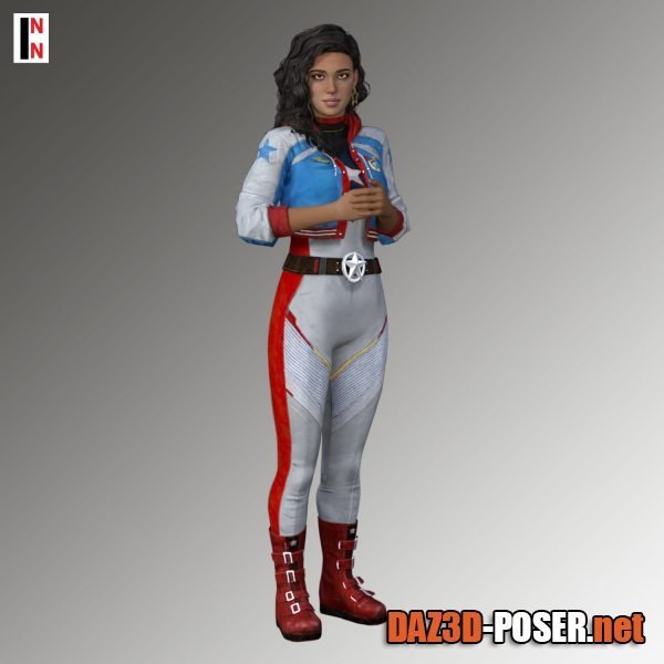 Dawnload MFR America Chavez For Genesis 8 Female for free