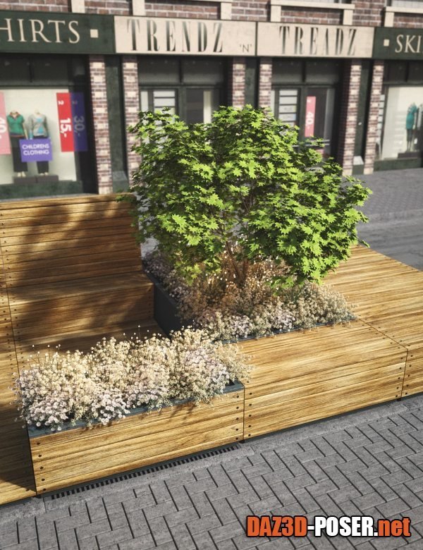 Dawnload Reflection - A Modular Parklet for free