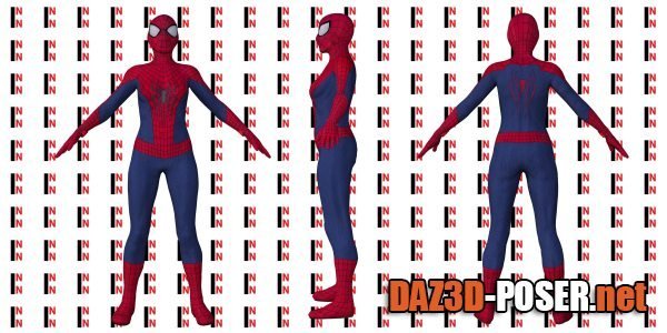 Dawnload Spider-Girl Suit For Genesis 8 Female for free