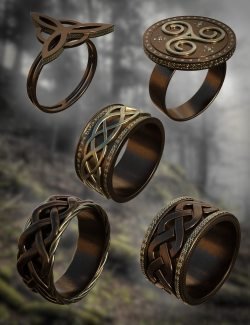 Celtic Rings for Genesis 8 and 9