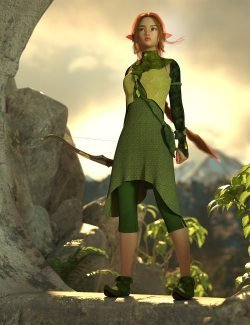 dForce Lilibet Outfit for Genesis 8 and 8.1 Females