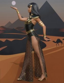 dForce Shu Outfit Set for Genesis 8 and 8.1 Females