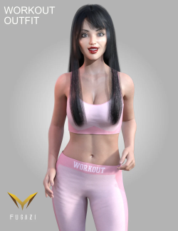 FG Workout Outfit for Genesis 8 and 8.1 Females