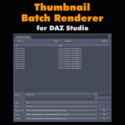 Thumb Renderer for DAZ Studio