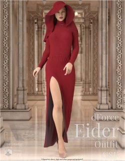 dForce – Eider Outfit for Genesis 8 Female