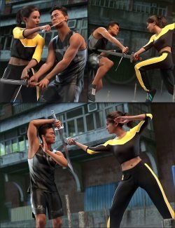 FF’s Chinese Blade Master Poses for Genesis 8 and 8.1
