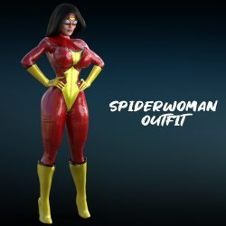 Spiderwoman Costume G8F/G8.1F