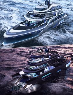 XI Futuristic Yacht