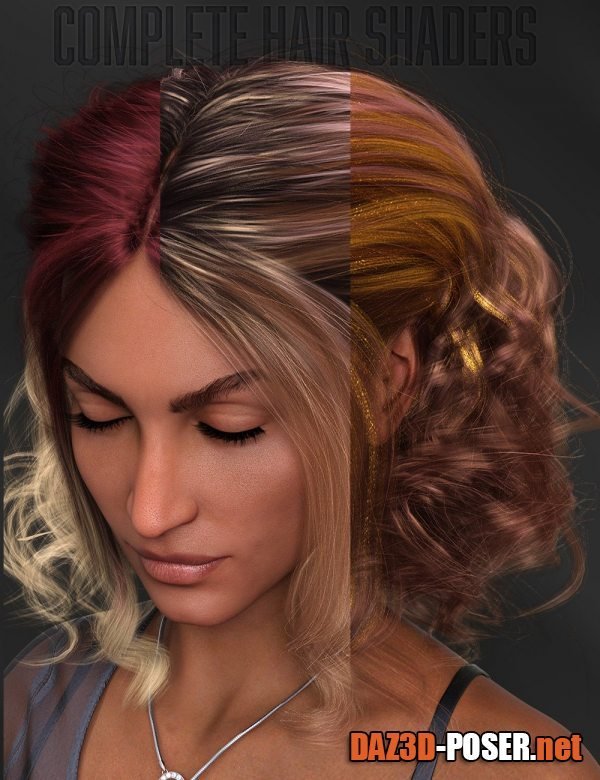 Dawnload Twizted Complete Iray Hair Shaders for free