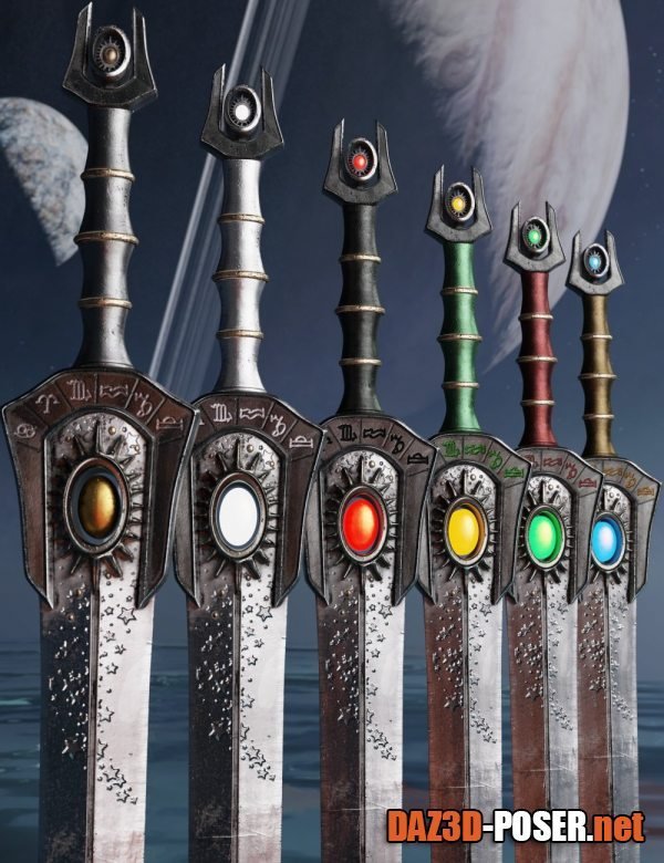 Dawnload Aquarius Weapons Collection Sword for free