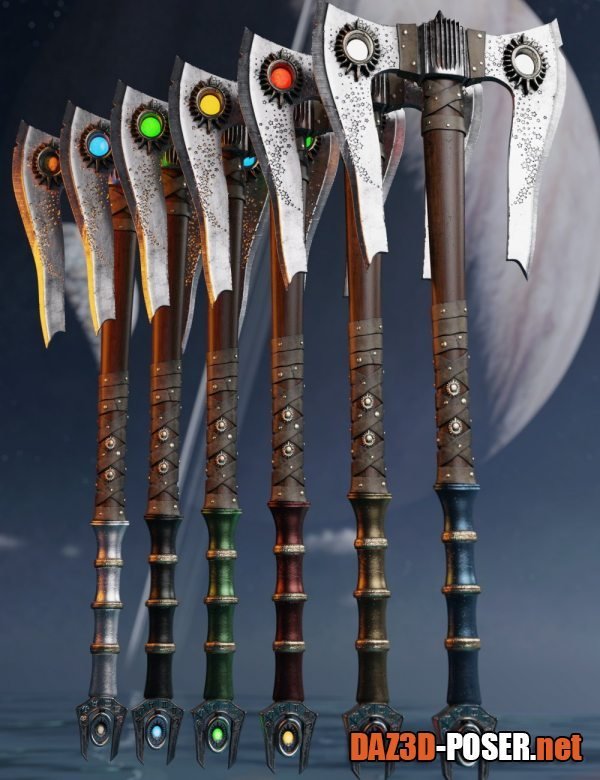 Dawnload Aquarius Weapons Collection Axe for free