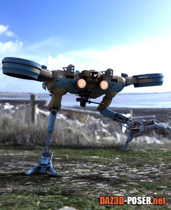 Dawnload AER Scout Mecha “Harpy” for free