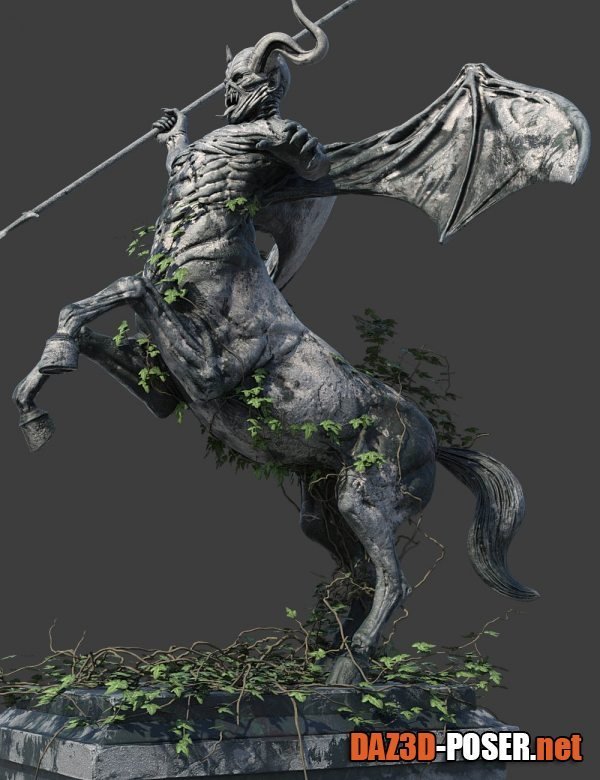 Dawnload Centaur Statue for free