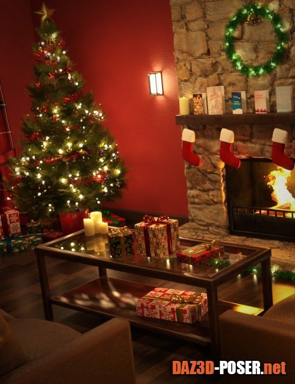 Dawnload Cozy Christmas Lounge for free