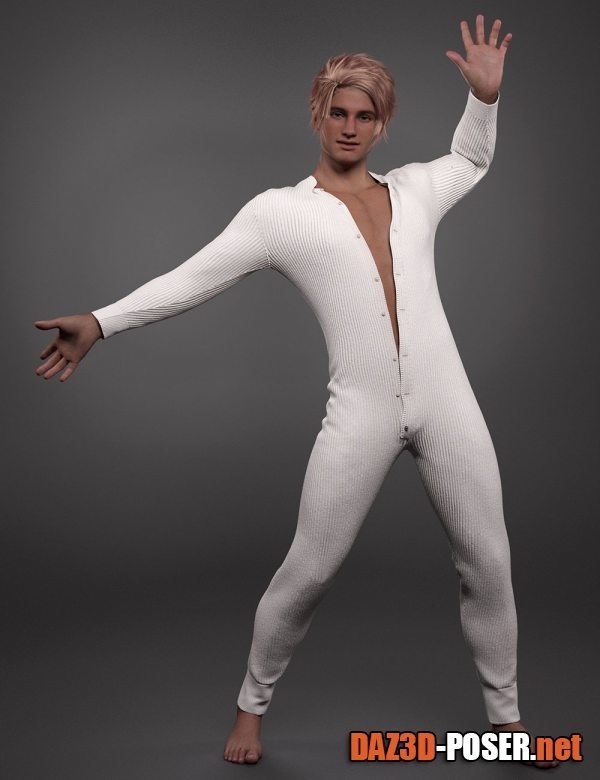 Dawnload dForce Unionsuit for Genesis 8 Male for free